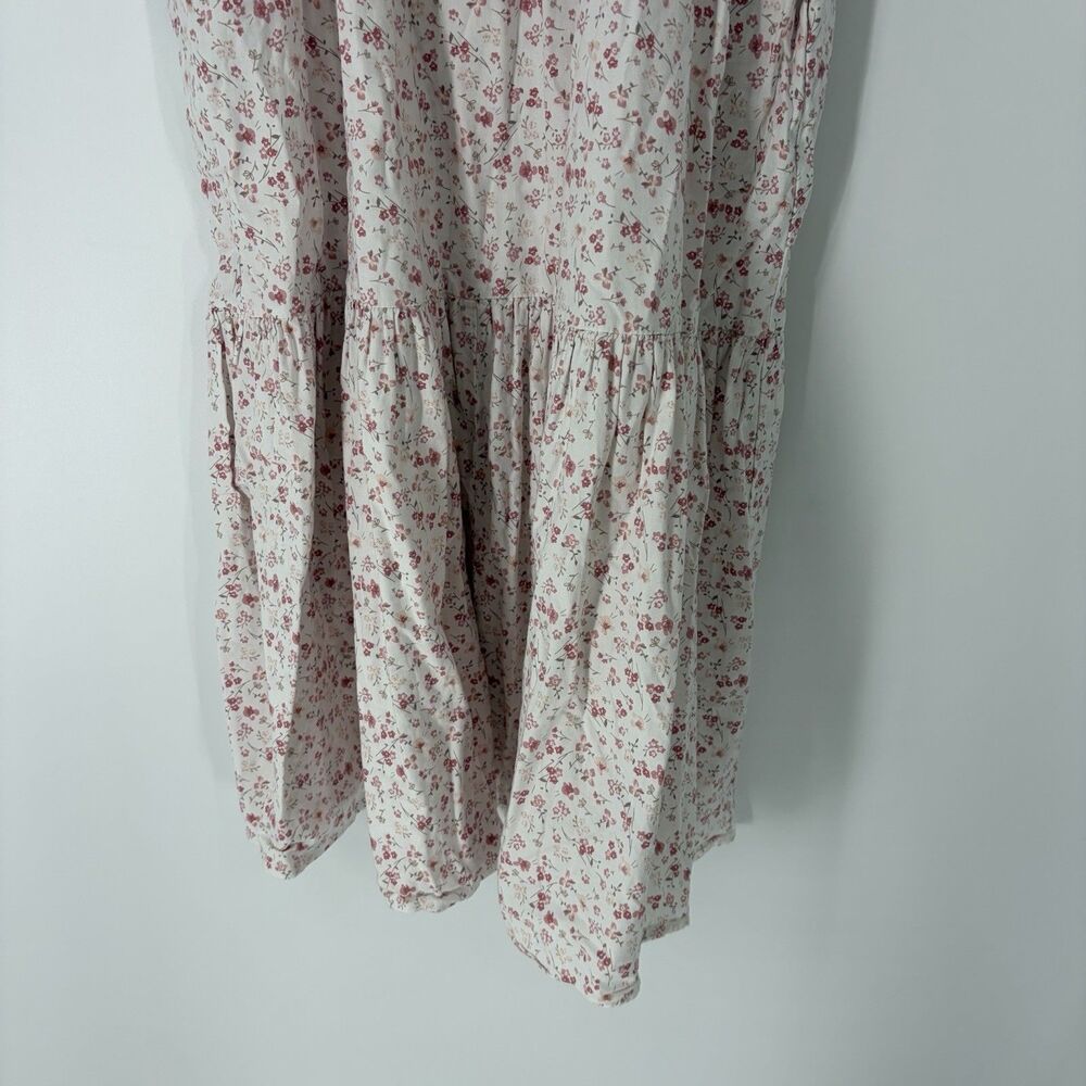 Petite Plume Chloe Nightgown Size Small Floral Print Sleep Dress Cottagecore - Picture 3 of 11